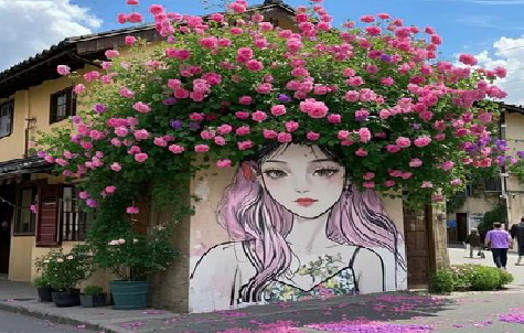 含山怎么设计网红打卡墙绘