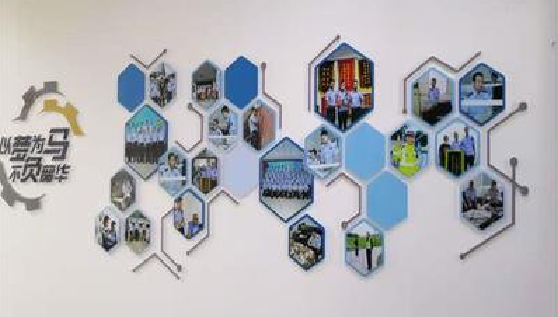 含山文化墙最常见的做法。