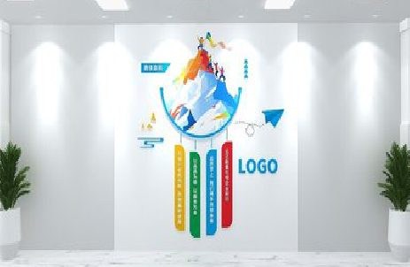 含山公司企业形象墙的工艺材料有哪些？