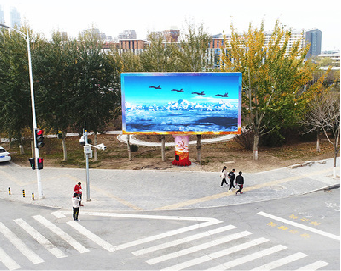 含山户外大屏广告投放要点。